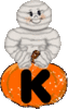 GIF animado (45702) Letra k momia