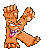 GIF animado (45740) Letra k monstruosa