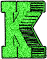 GIF animado (48028) Letra k oeste americano
