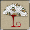 GIF animado (46050) Letra l abanico