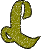 GIF animado (48184) Letra l verde