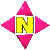 GIF animado (46749) Letra n flechas