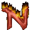 GIF animado (45639) Letra n llamas fuego