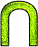 GIF animado (47849) Letra n modernista
