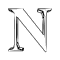 GIF animado (47787) Letra n silueta