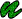GIF animado (48003) Letra n verde