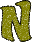 GIF animado (48186) Letra n verde