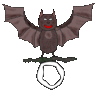 GIF animado (45770) Letra o murcielago