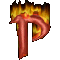 GIF animado (45641) Letra p llamas fuego