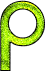 GIF animado (47851) Letra p modernista