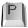 GIF animado (45316) Letra p tecla