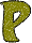 GIF animado (48188) Letra p verde