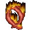 GIF animado (45642) Letra q llamas fuego