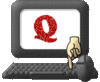 GIF animado (45213) Letra q teclado