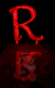 GIF animado (45813) Letra r sangre
