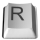 GIF animado (45318) Letra r tecla