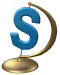 GIF animado (46843) Letra s globo terraqueo