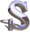 GIF animado (47210) Letra s metalica