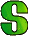 GIF animado (47816) Letra s verde