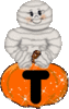 GIF animado (45711) Letra t momia