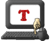 GIF animado (45216) Letra t teclado
