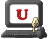 GIF animado (45217) Letra u teclado