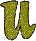 GIF animado (48193) Letra u verde