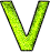 GIF animado (47857) Letra v modernista