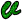 GIF animado (48011) Letra v verde