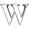 GIF animado (47794) Letra w silueta