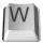 GIF animado (45323) Letra w tecla