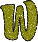 GIF animado (48195) Letra w verde