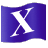 GIF animado (46246) Letra x bandera