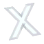 GIF animado (46460) Letra x cristal