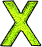 GIF animado (47859) Letra x modernista