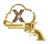GIF animado (47473) Letra x revolver