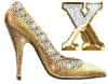 GIF animado (47772) Letra x zapato dorado