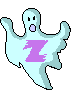 GIF animado (45596) Letra z fantasmas