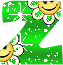 GIF animado (48136) Letra z verde flores