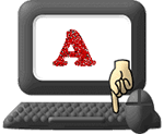 GIF animado (45223) Letras teclados ordenador