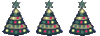 GIF animado (58279) Linea arboles navidad