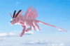 GIF animado (51299) Magnadramon volando