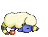 GIF animado (53333) Mareep dormida