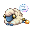 GIF animado (53334) Mareep durmiendo