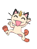 GIF animado (54198) Meowth