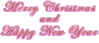 GIF animado (59952) Merry christmas happy new year