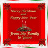 GIF animado (59955) Merry christmas happy new year