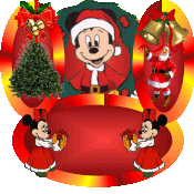 GIF animado (59061) Mickey mouse navidad