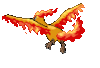 GIF animado (54040) Moltres espalda