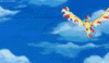 GIF animado (54041) Moltres fortaleza voladora